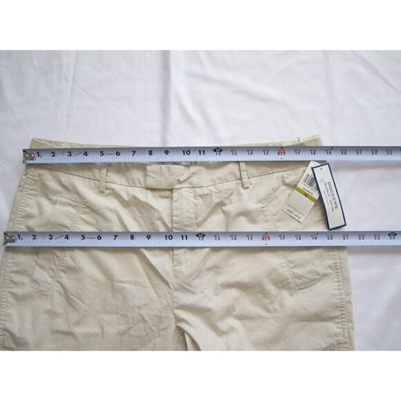 New Women Dockers Cotton Favorite Fit Mid Rise Capri Pants Sz 14 (WP112) - Picture 4 of 11